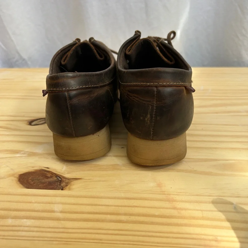 Clark’s Wallabee Ouled Brown Leather Women Size 7.5 - Picture 4 of 6